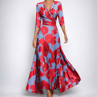 Maxi Dress with Floral Print | Lara