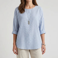 Oversized Striped Blouse | Barbara