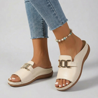 Sandals with Gold Strap | Mona