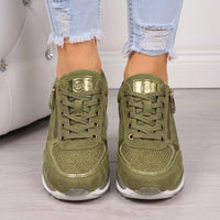 Sneaker with Zipper | Dionne