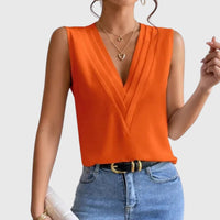 V-Neck Blouse | Camila