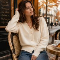 V-Neck Cardigan | Chloe