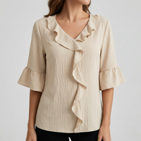 Ruffled Blouse for Women | Annika